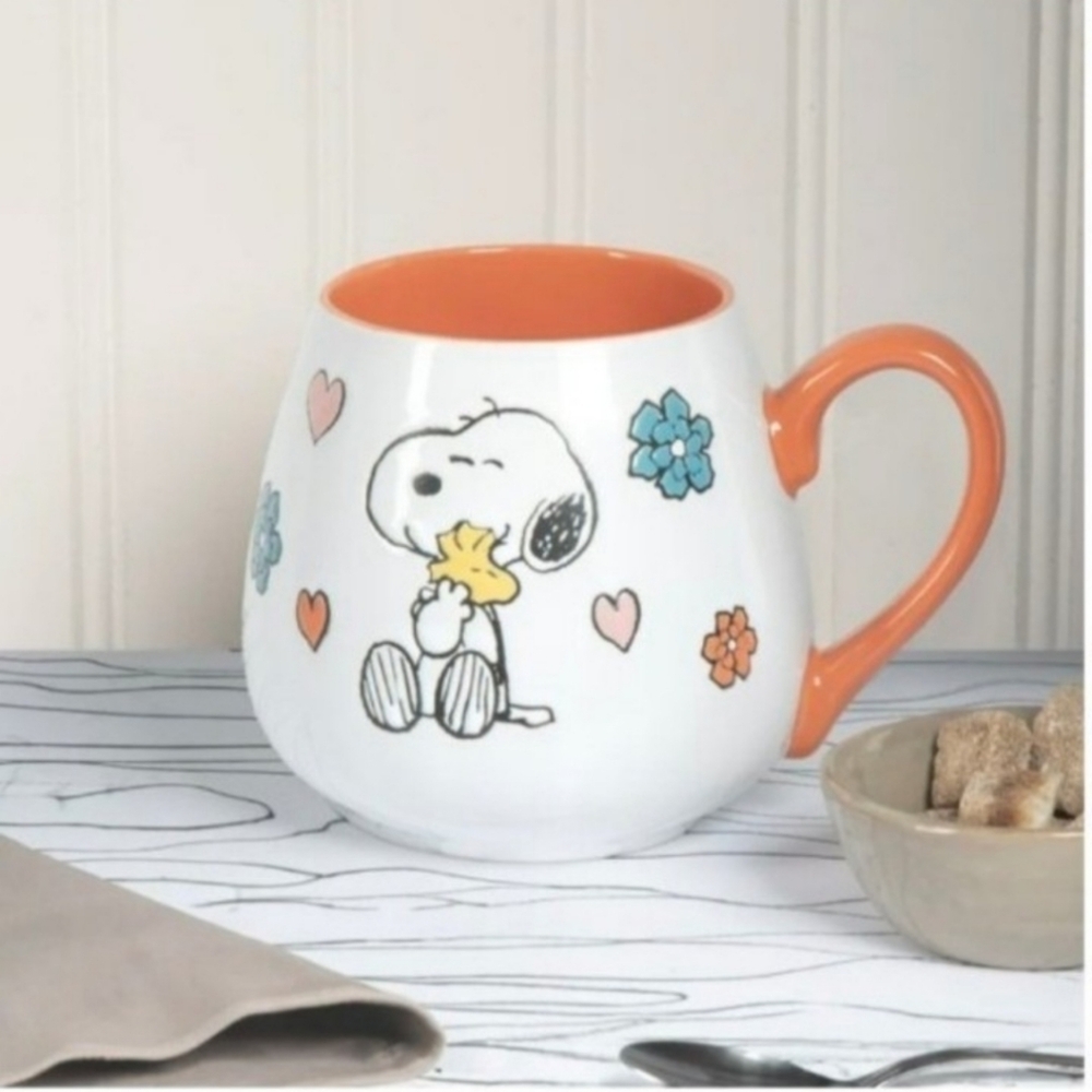 Snoopy Peanuts Stoneware Coffee 20 oz. Mug by Gibson Homewares BNWT